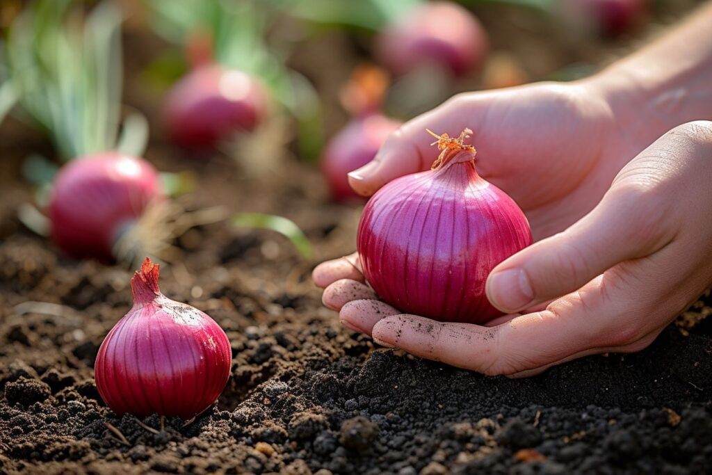 Quand planter des oignons rouge ?