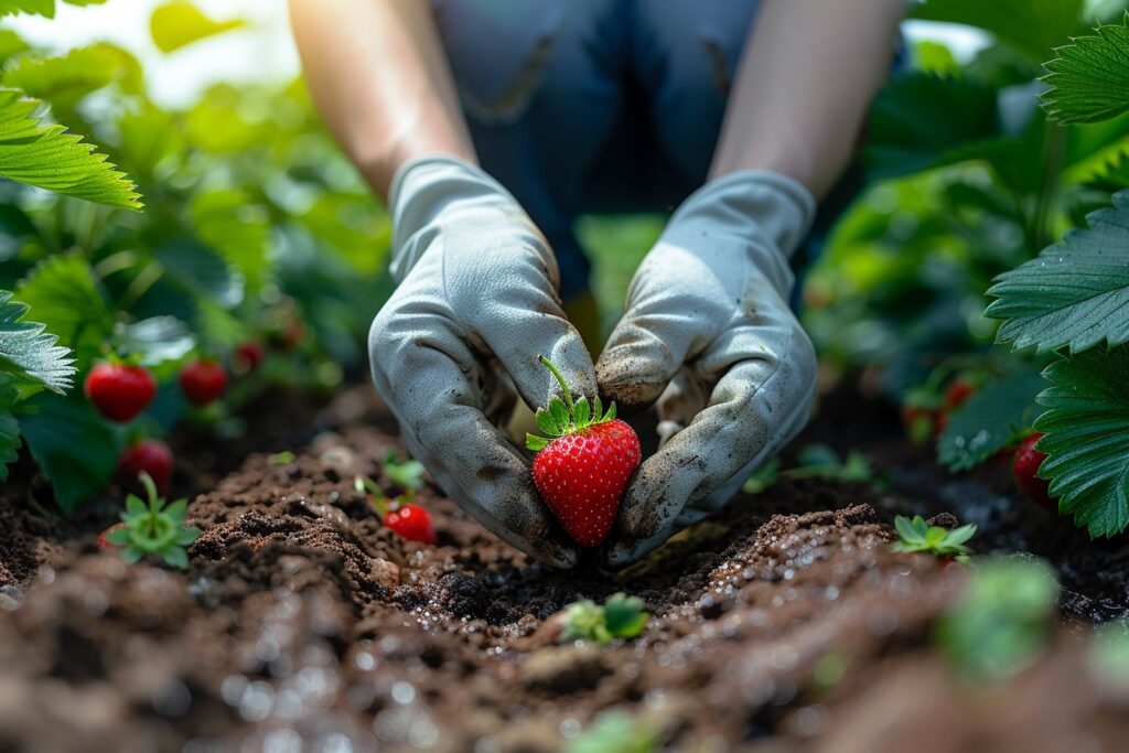 quand planter des fraises en pleine terre